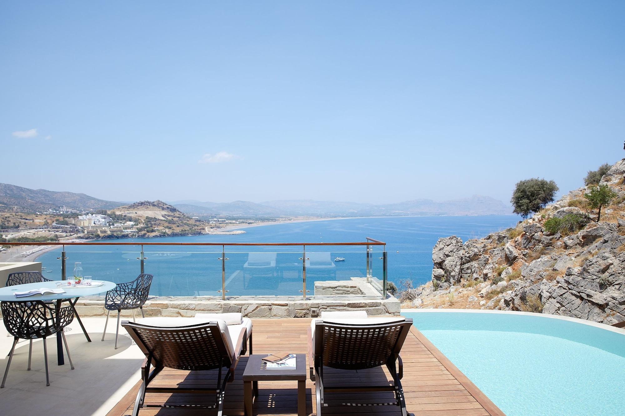Lindos Blu Luxury Hotel-Adults Only ภายนอก รูปภาพ