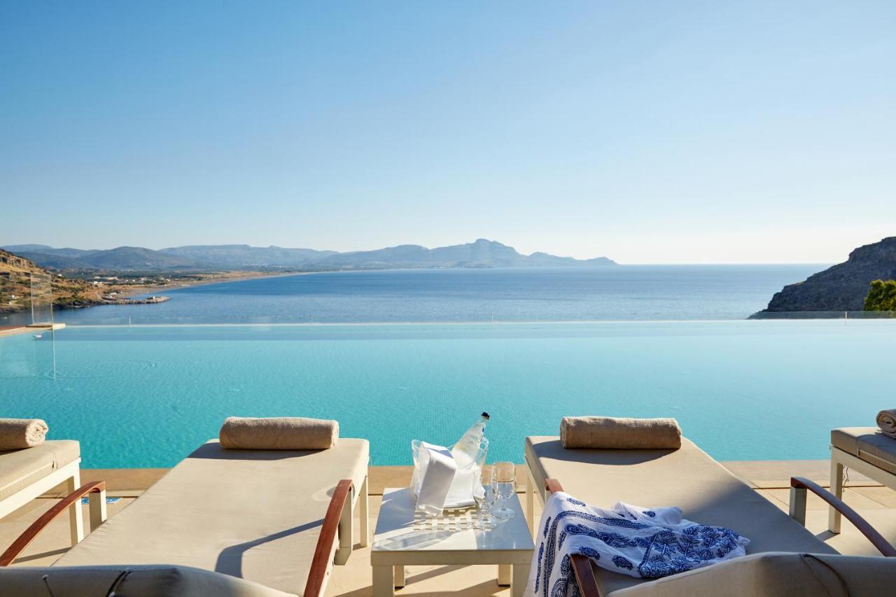 Lindos Blu Luxury Hotel-Adults Only ภายนอก รูปภาพ