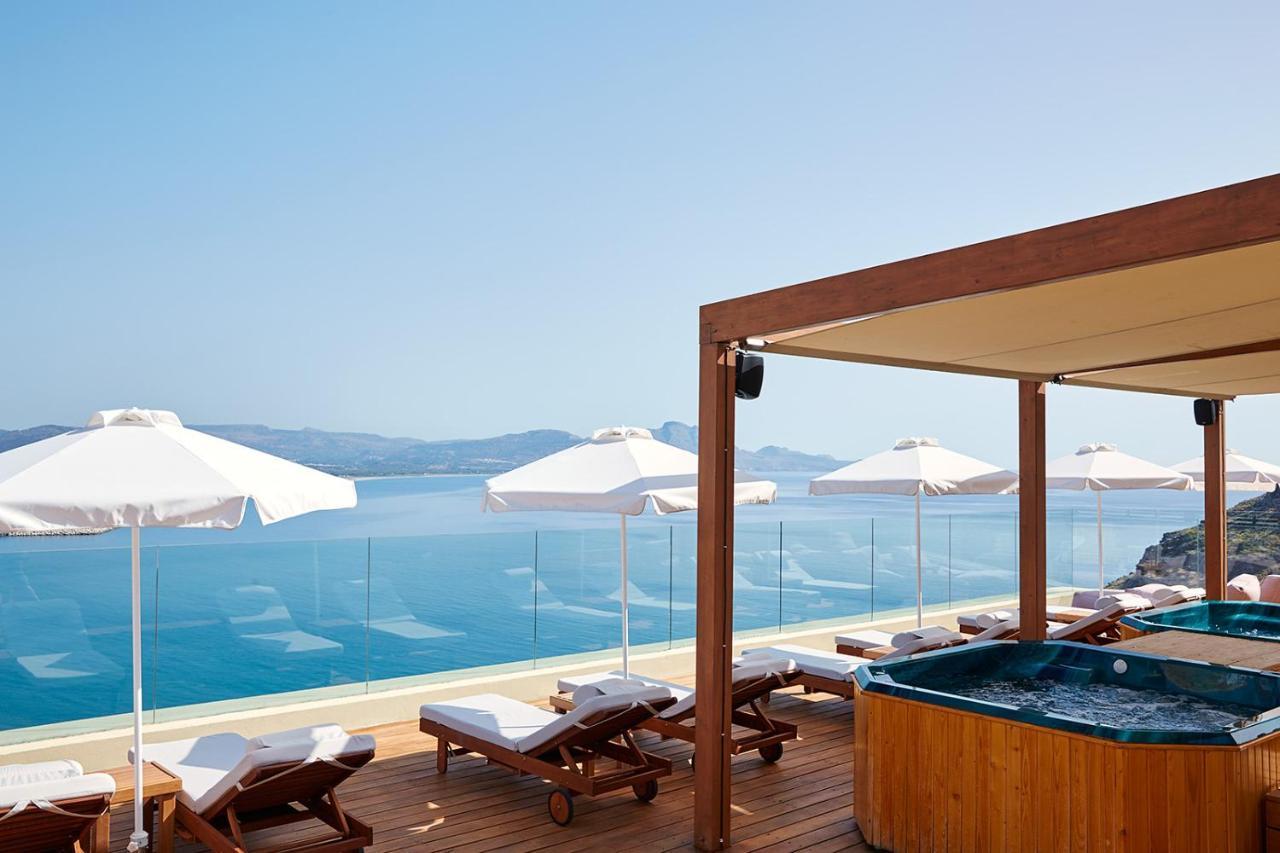 Lindos Blu Luxury Hotel-Adults Only ภายนอก รูปภาพ